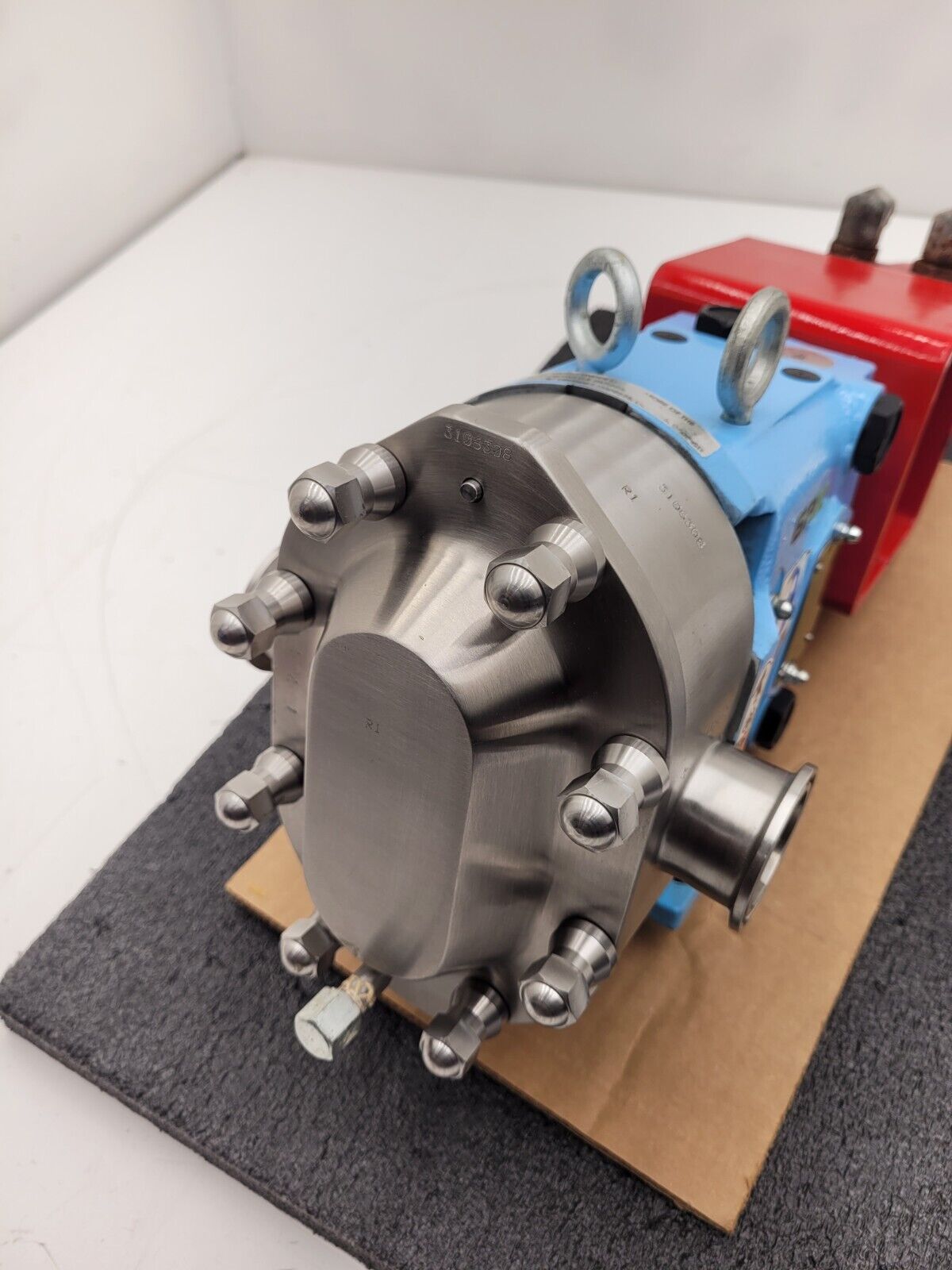 Waukesha Cherry-Burrell SPX 018 U2 R1 Stainless Steel Positive Displacement Pump