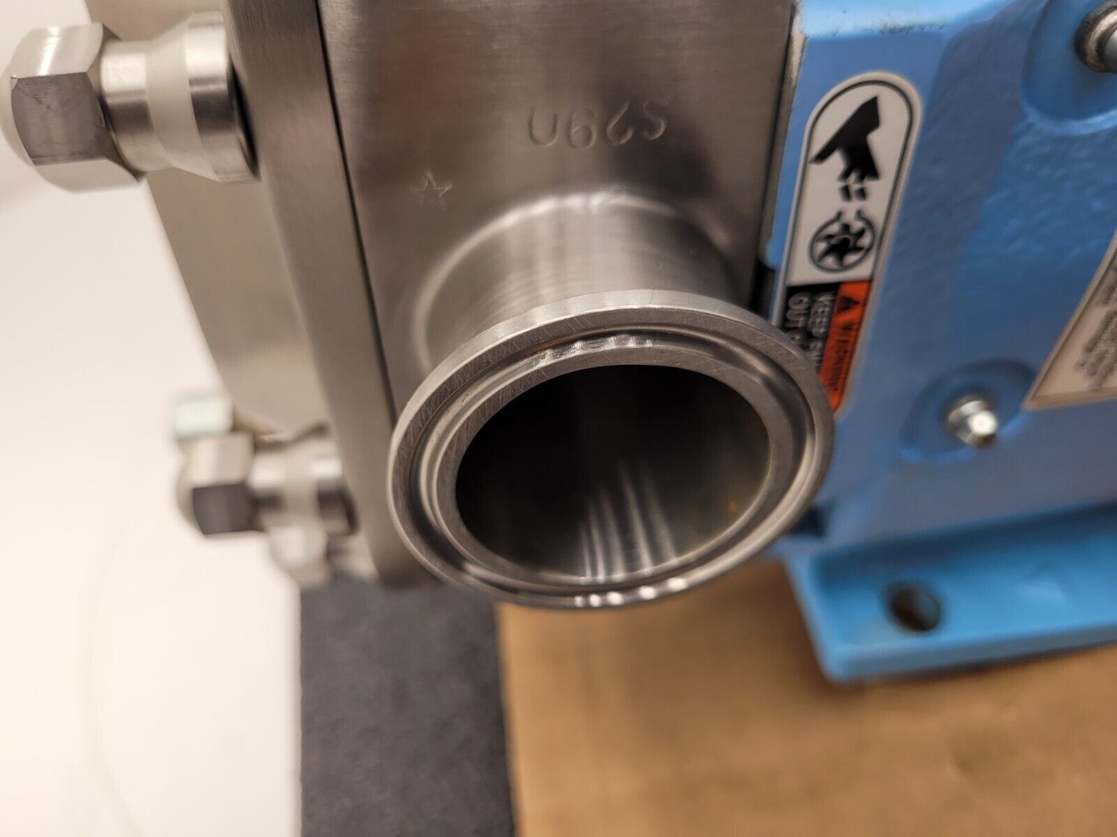 Waukesha Cherry-Burrell SPX 018 U2 R1 Stainless Steel Positive Displacement Pump