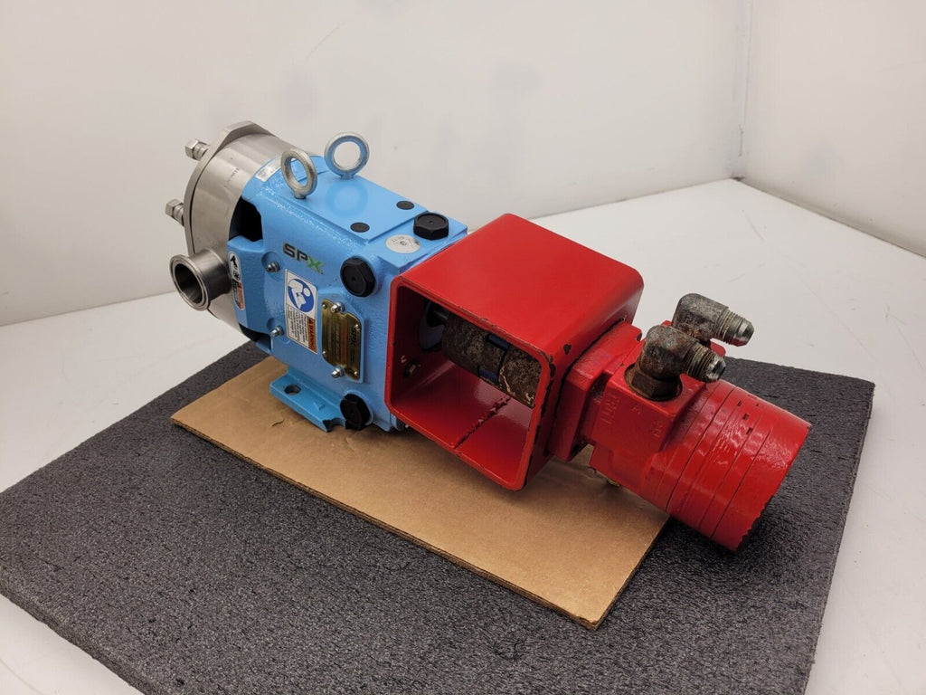 Waukesha Cherry-Burrell SPX 018 U2 R1 Stainless Steel Positive Displacement Pump