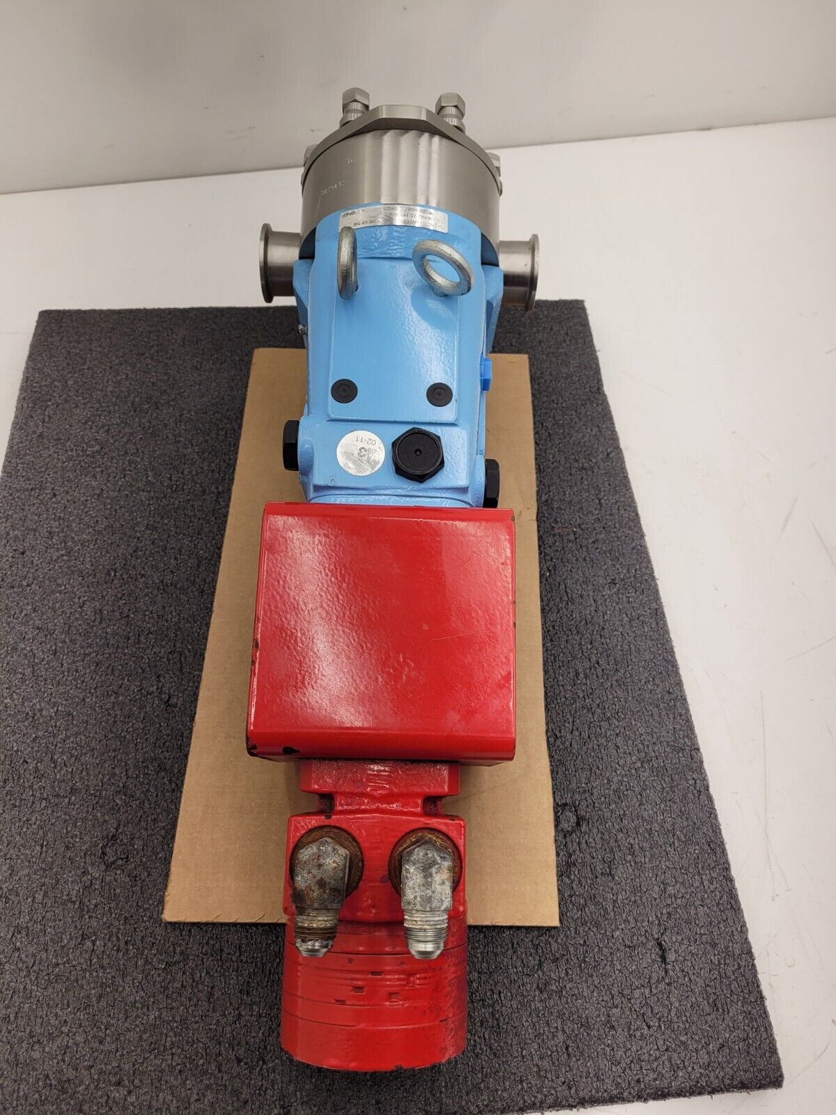 Waukesha Cherry-Burrell SPX 018 U2 R1 Stainless Steel Positive Displacement Pump