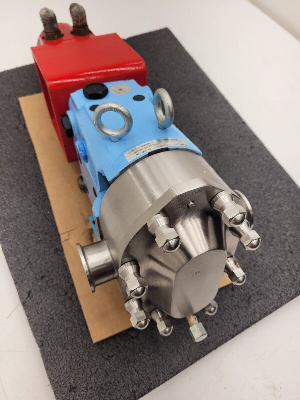 Waukesha Cherry-Burrell SPX 018 U2 R1 Stainless Steel Positive Displacement Pump