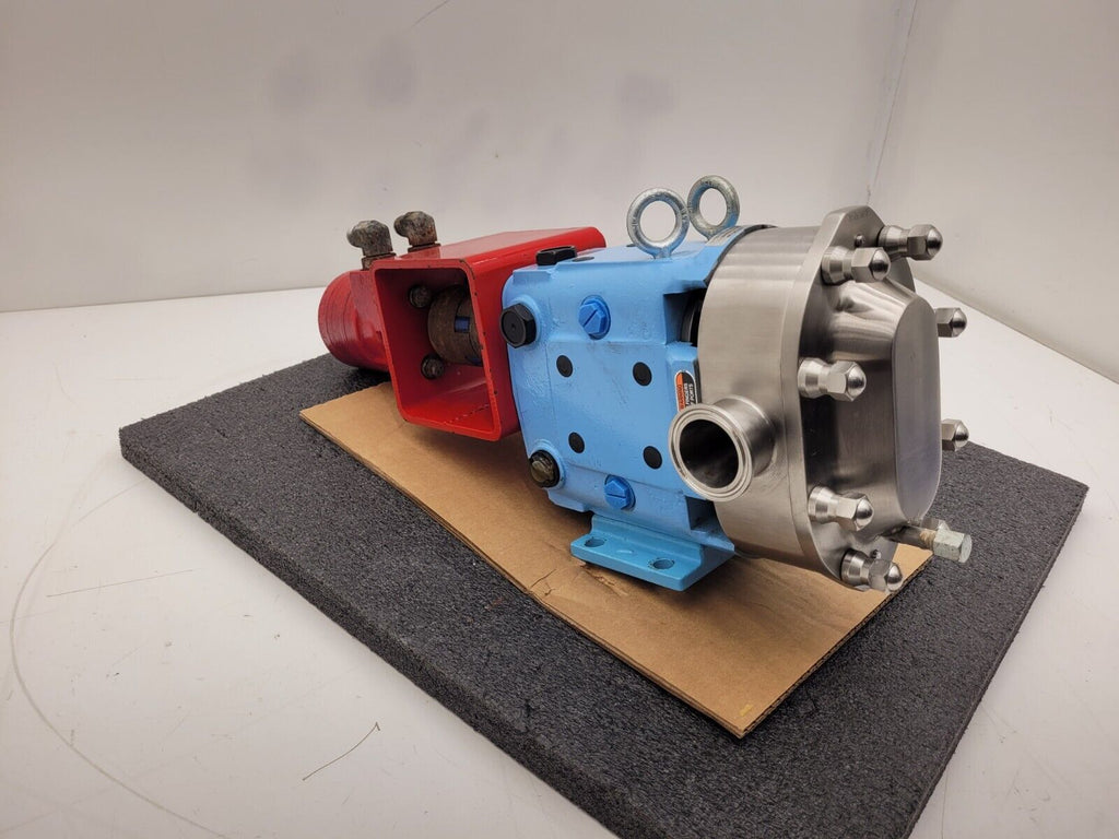 Waukesha Cherry-Burrell SPX 018 U2 R1 Stainless Steel Positive Displacement Pump