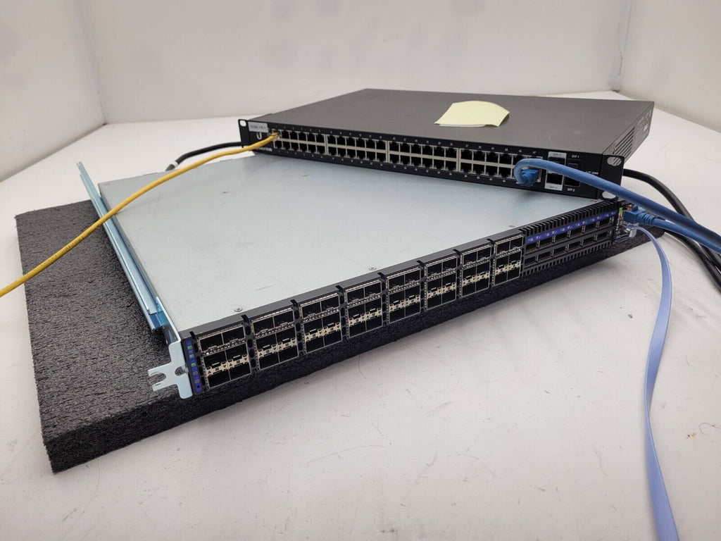 Mellanox SX1024 48Port 10G SFP+ 12x40G QSFP Switch Tested Working 1 Noisy Fan