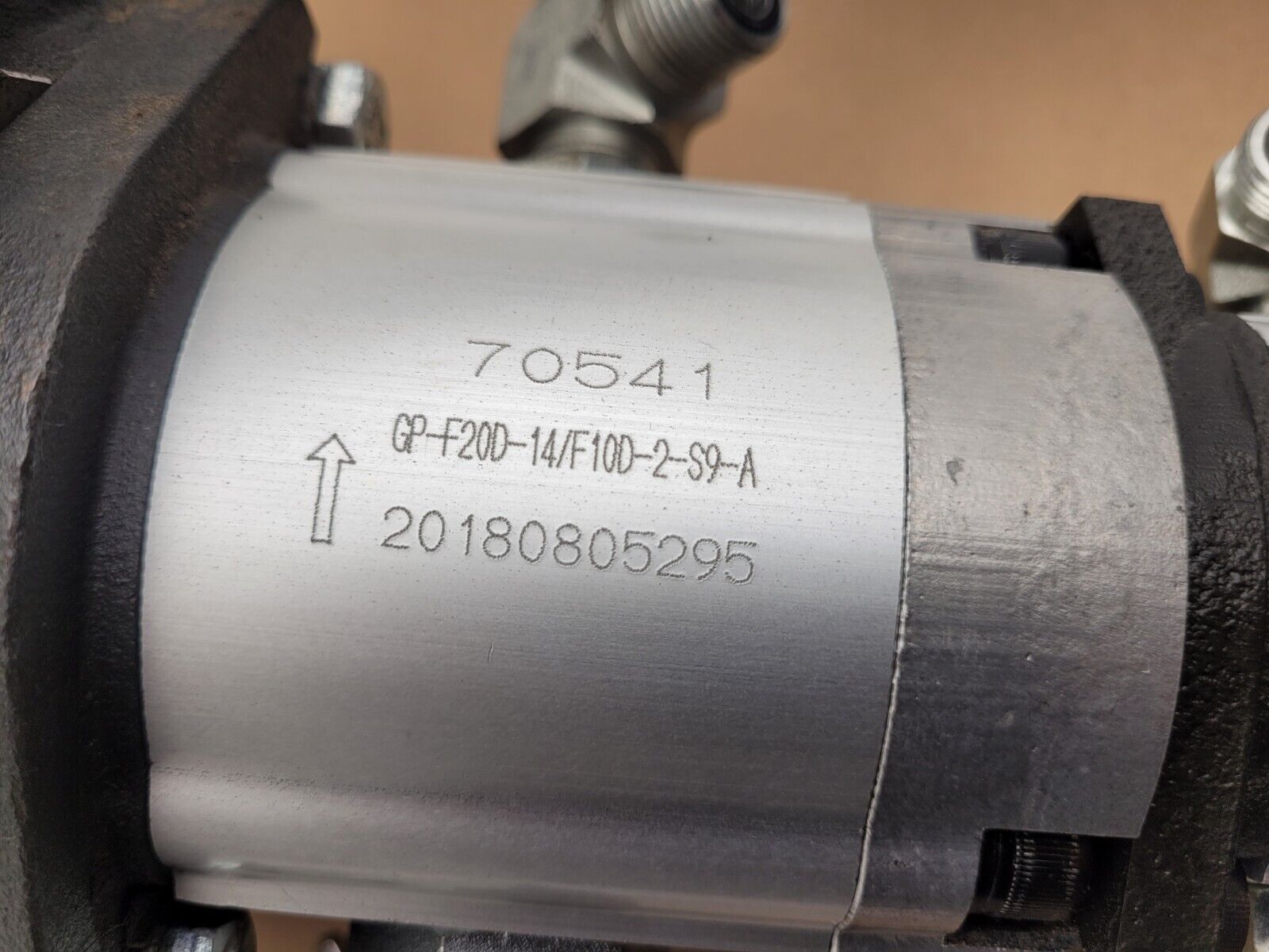 Poclain Hydraulics B47581S 3x Hydraulic Pump Stack CCW Rotation C