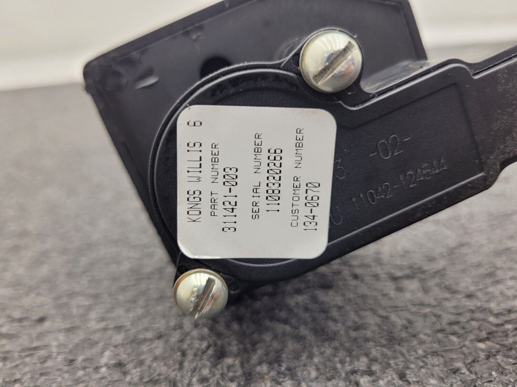 Kongs Willis 6 Morse 311421-003 ETC Caterpillar 12VDC Throttle Control 134-0670
