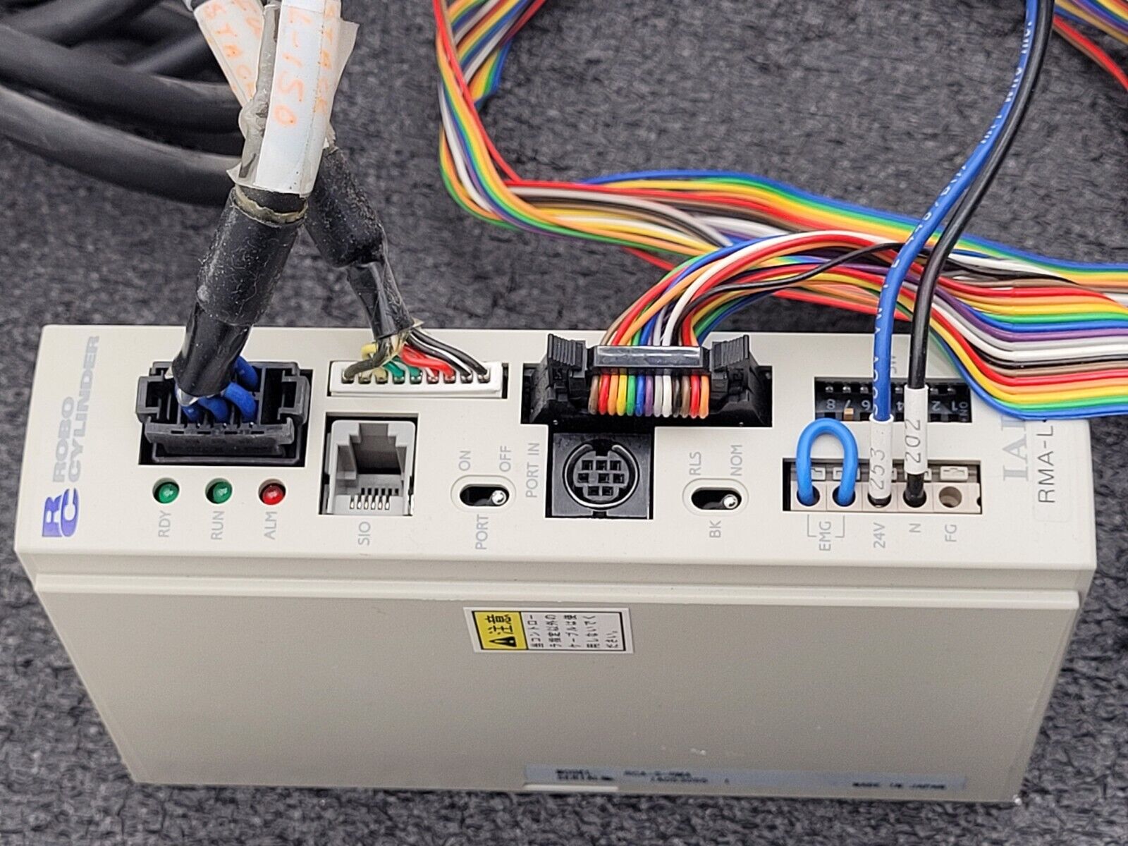 IAI Robo Cylinder Linear Piston Actuator 150mm Stroke RCA-S-RMA Controller