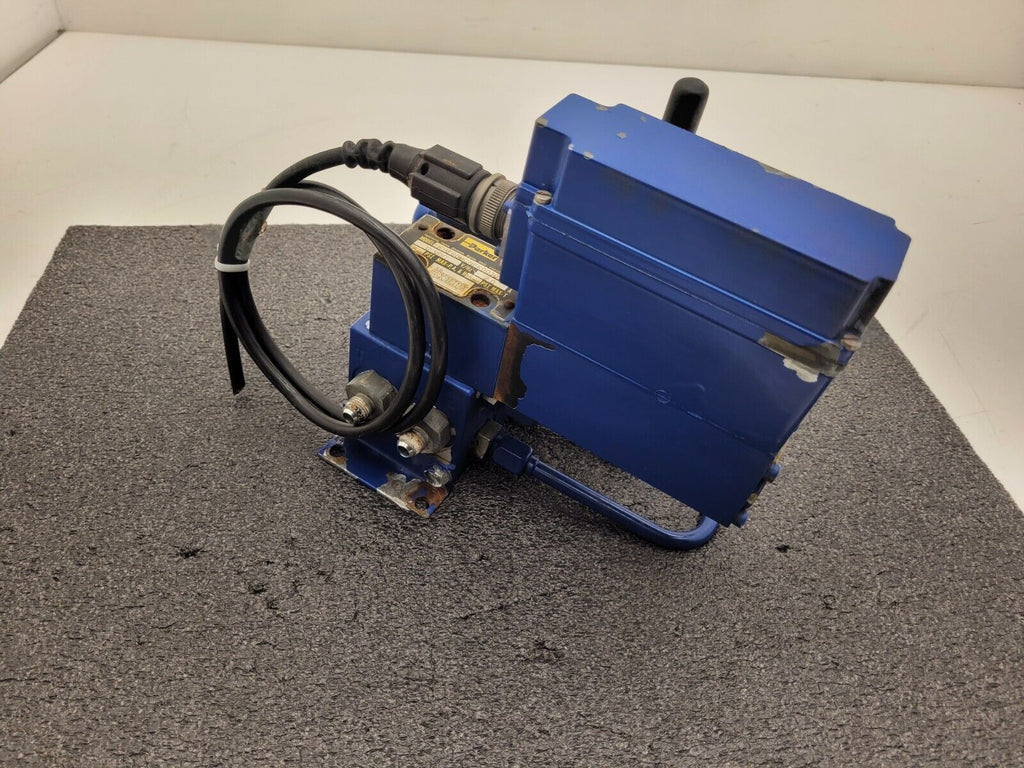 PARKER Hydraulic Proportional ISO Valve D1FHE80HCNEK0030X6114 12VDC + Override F