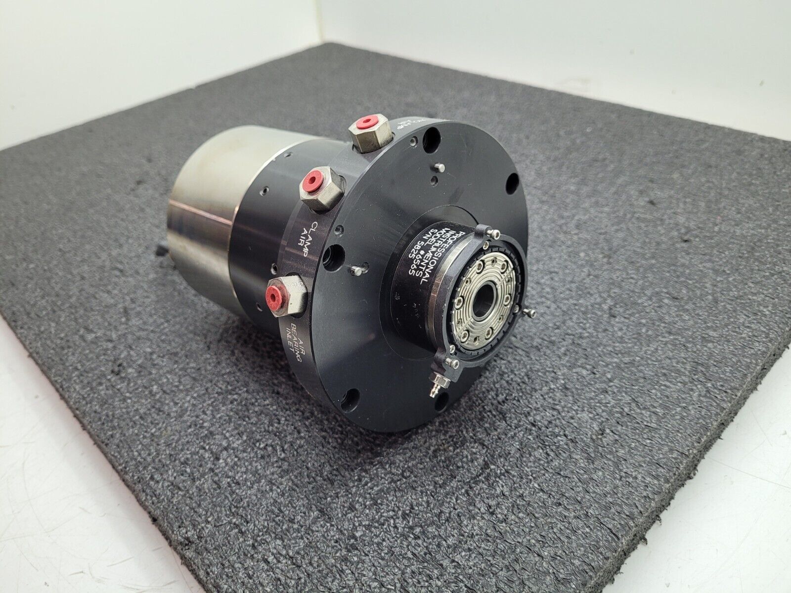 Professional Instruments 6565 Air Bearing Spindle Tested Spins Smoothly C