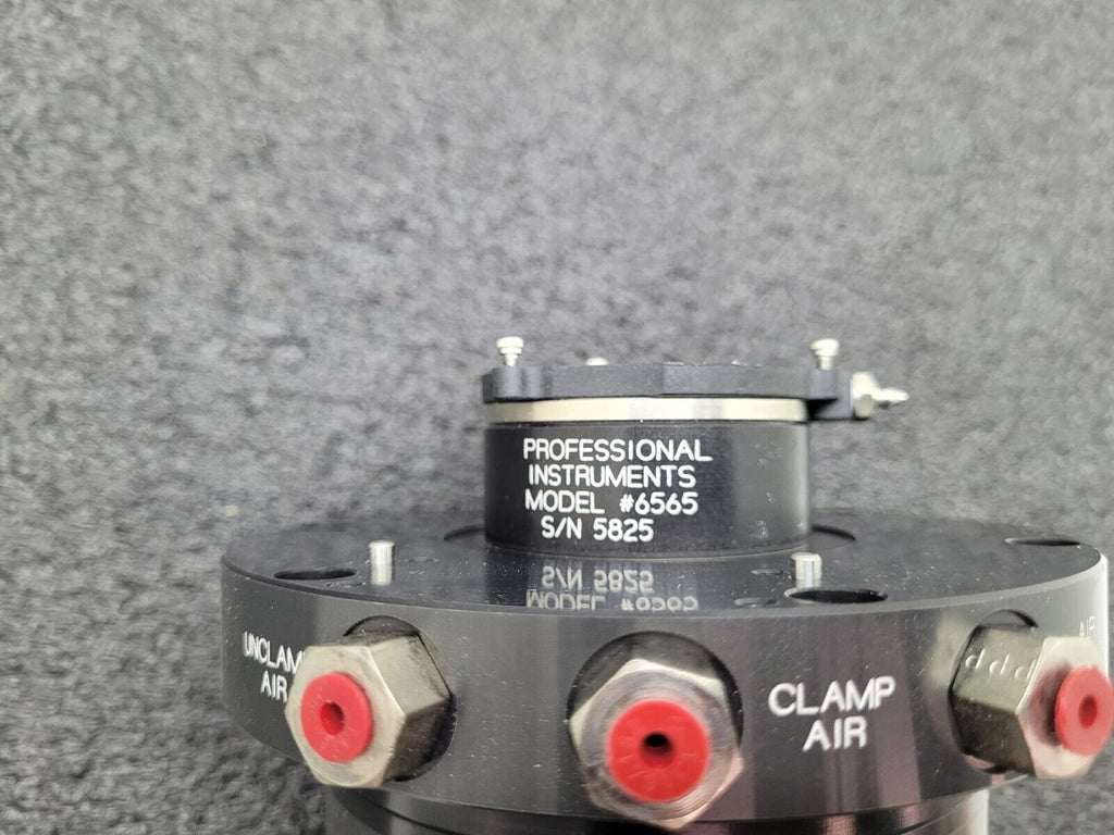 Professional Instruments 6565 Air Bearing Spindle Tested Spins Smoothly C