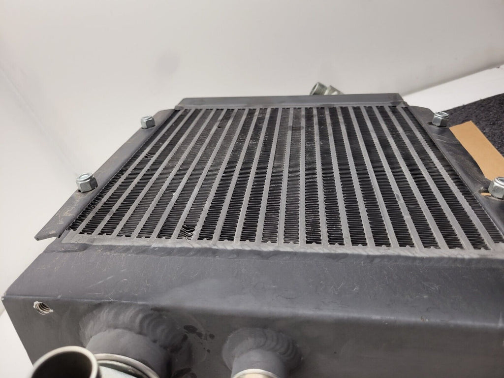 American Cooling Systems Hydraulic Oil Cooler Radiator 24714AM + 12VDC Fan B