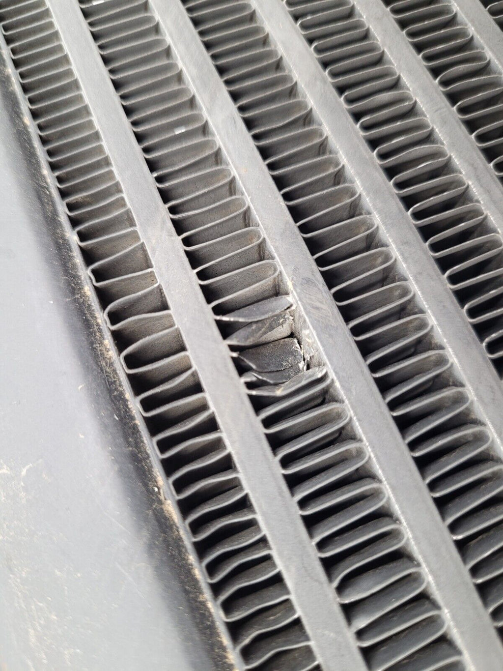 American Cooling Systems Hydraulic Oil Cooler Radiator 24714AM + 12VDC Fan B