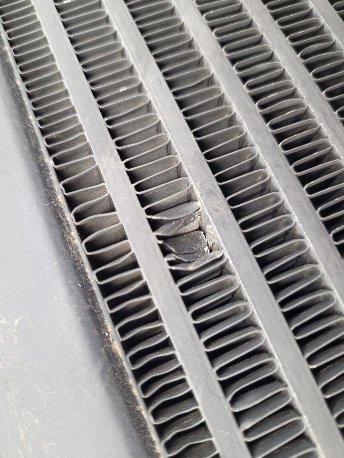 American Cooling Systems Hydraulic Oil Cooler Radiator 24714AM + 12VDC Fan B