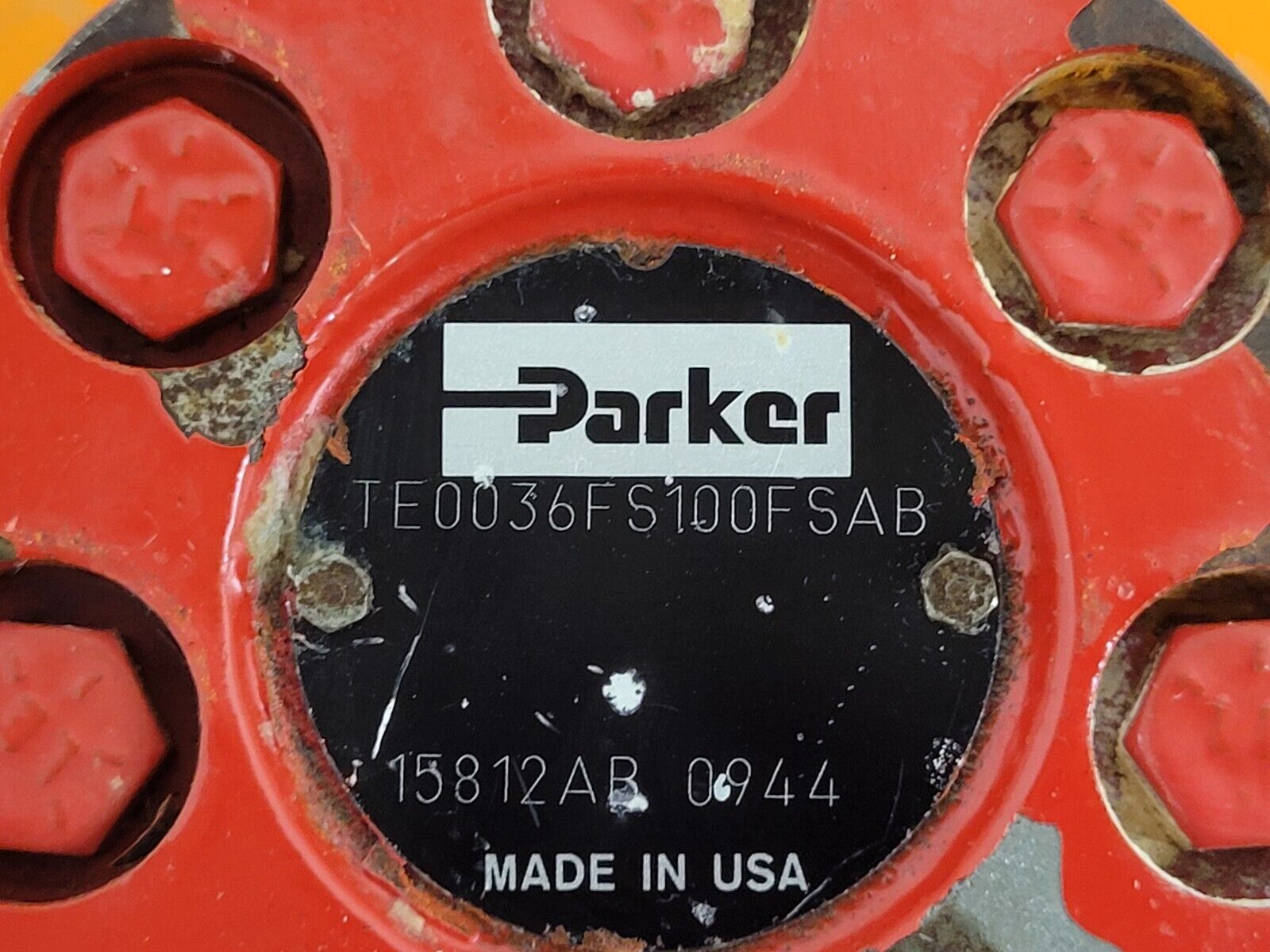 Parker TE0036FS100FSAB Hydraulic Gear Motor TE Series Torqmotor A1