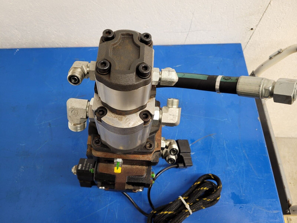 Poclain Hydraulics B47581S 3x Hydraulic Pump Stack CCW Rotation D2