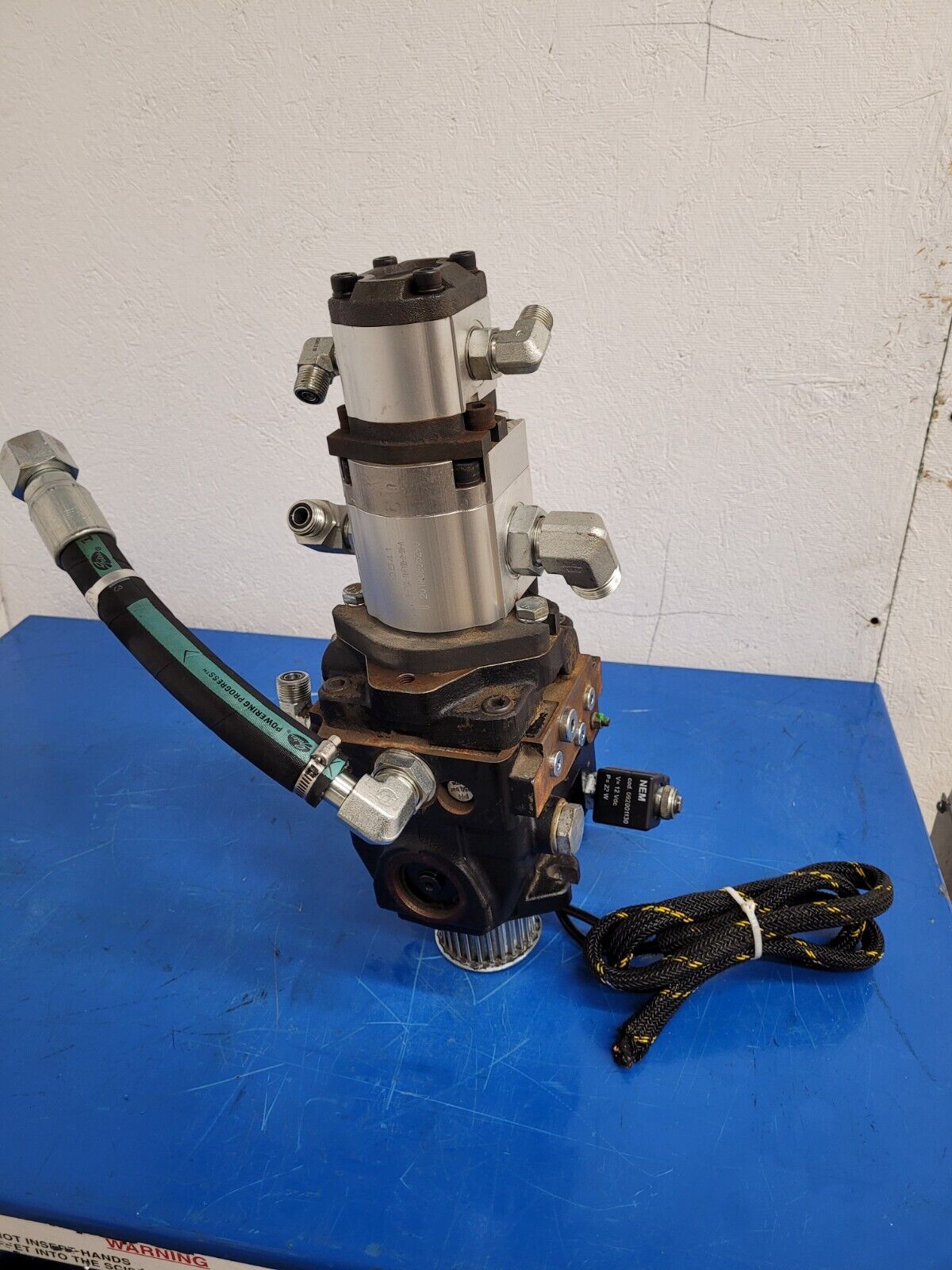 Poclain Hydraulics B47581S 3x Hydraulic Pump Stack CCW Rotation D2