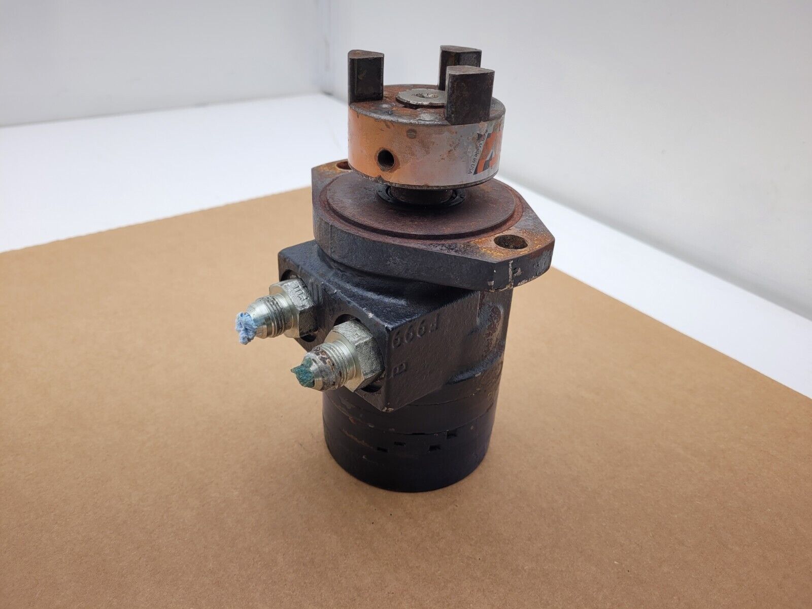 Parker TE0045FS100FSAA Hydraulic Gear Motor TE Series Torqmotor w/ Sensor