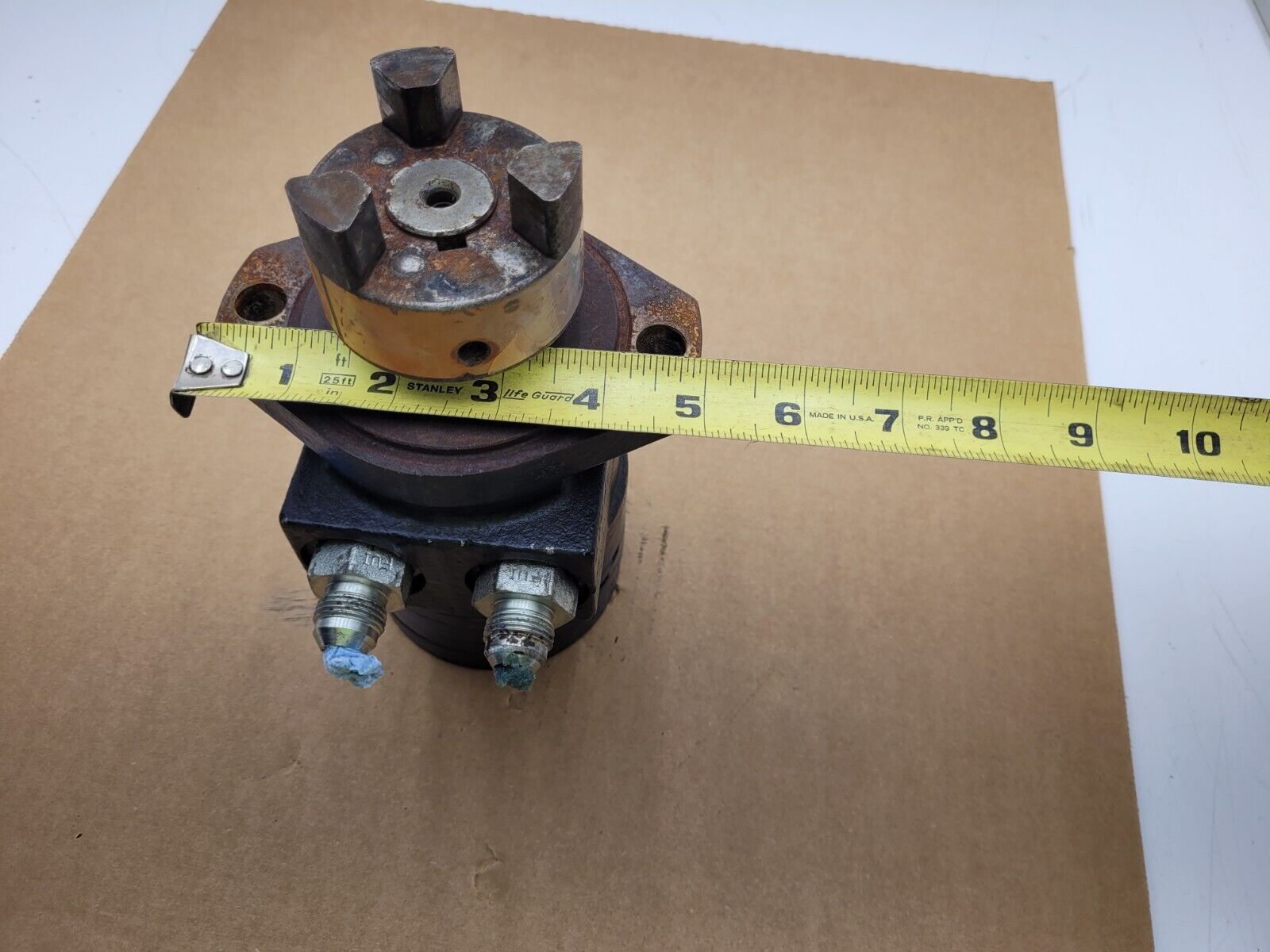 Parker TE0045FS100FSAA Hydraulic Gear Motor TE Series Torqmotor w/ Sensor