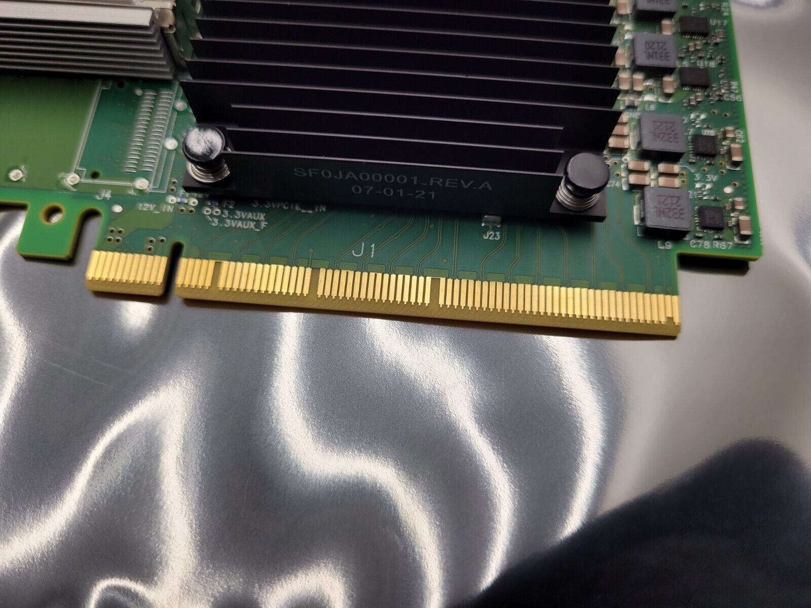 Mellanox MCX515A-CCAT ConnectX-5 EN Single Port 100GbE Standard Height NIC Card