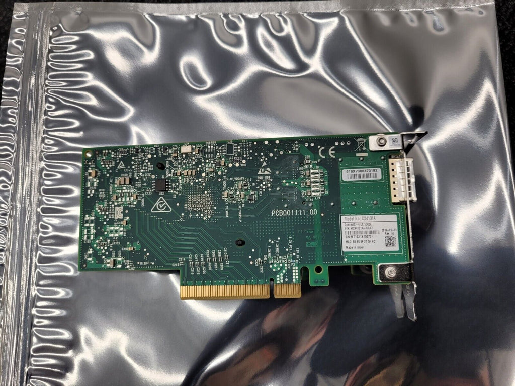 Mellanox ConnectX-4 LX CX4131A PCIe 50GB Ethernet Adapter Card MCX4131A-GCAT