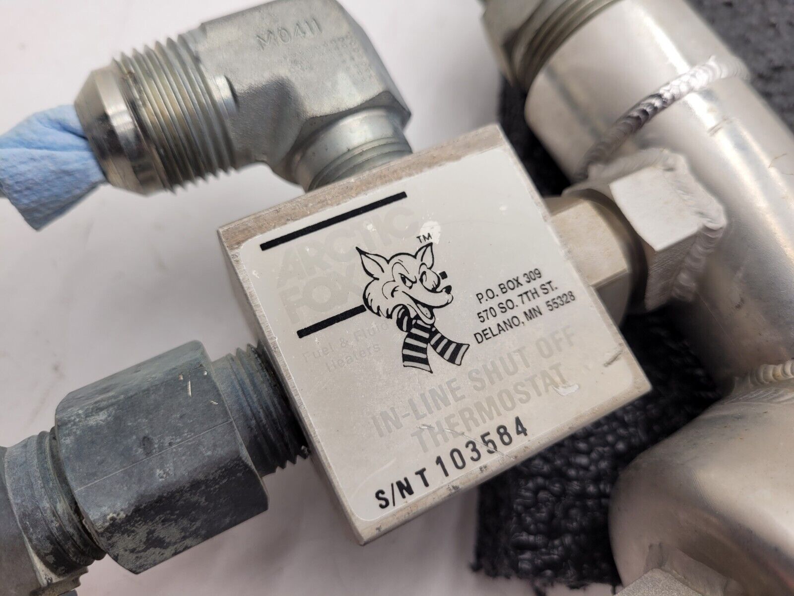 Arctic Fox Thermal Liner 15 SS Fluid Warmer STT-2537-78-95 Integral thermostat