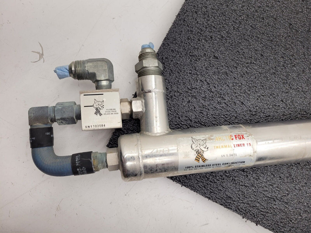 Arctic Fox Thermal Liner 15 SS Fluid Warmer STT-2537-78-95 Integral thermostat