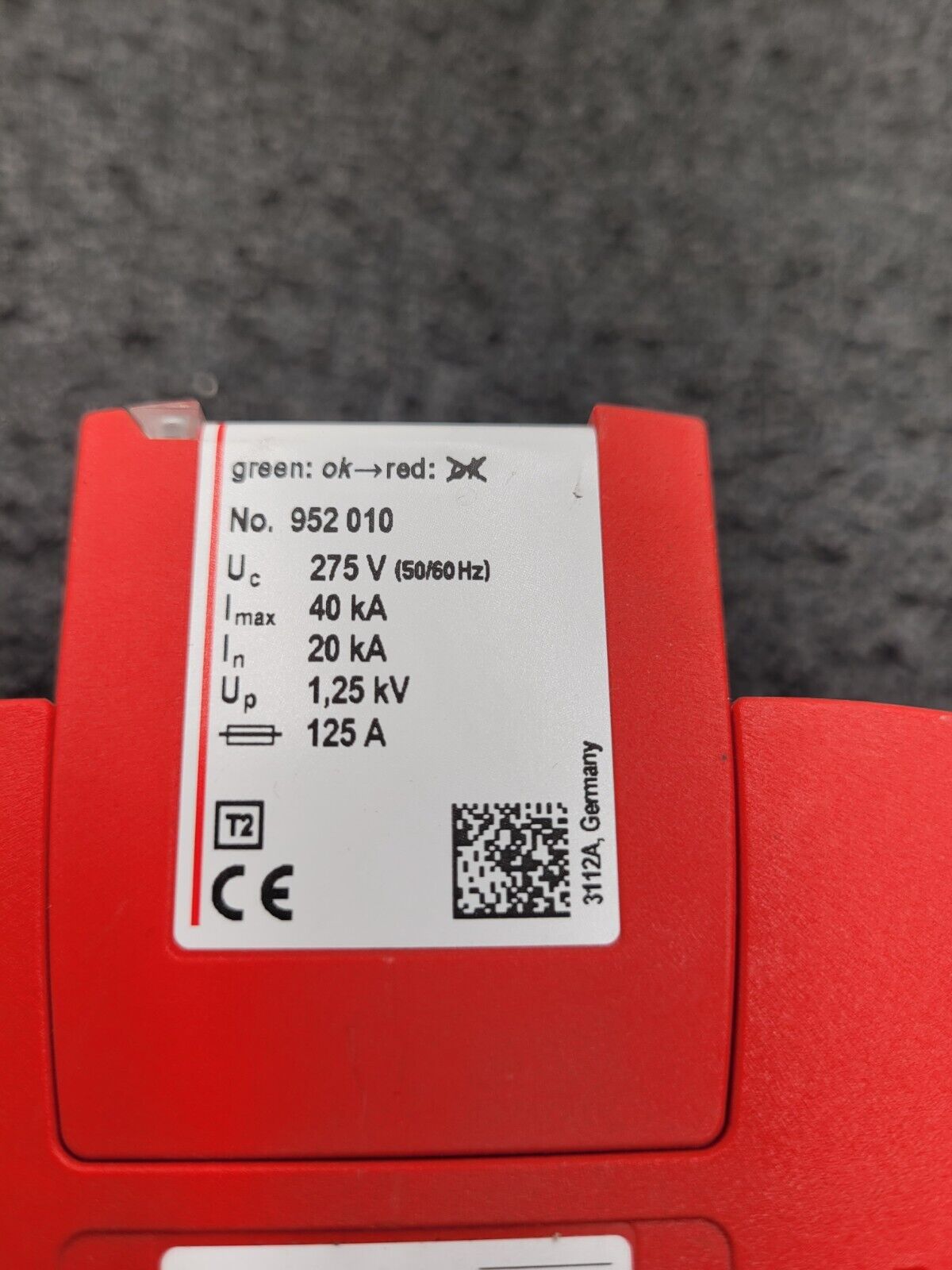 DEHNguard DG MOD 275 Surge Arrestor Module 230/400V 952 010 952 400