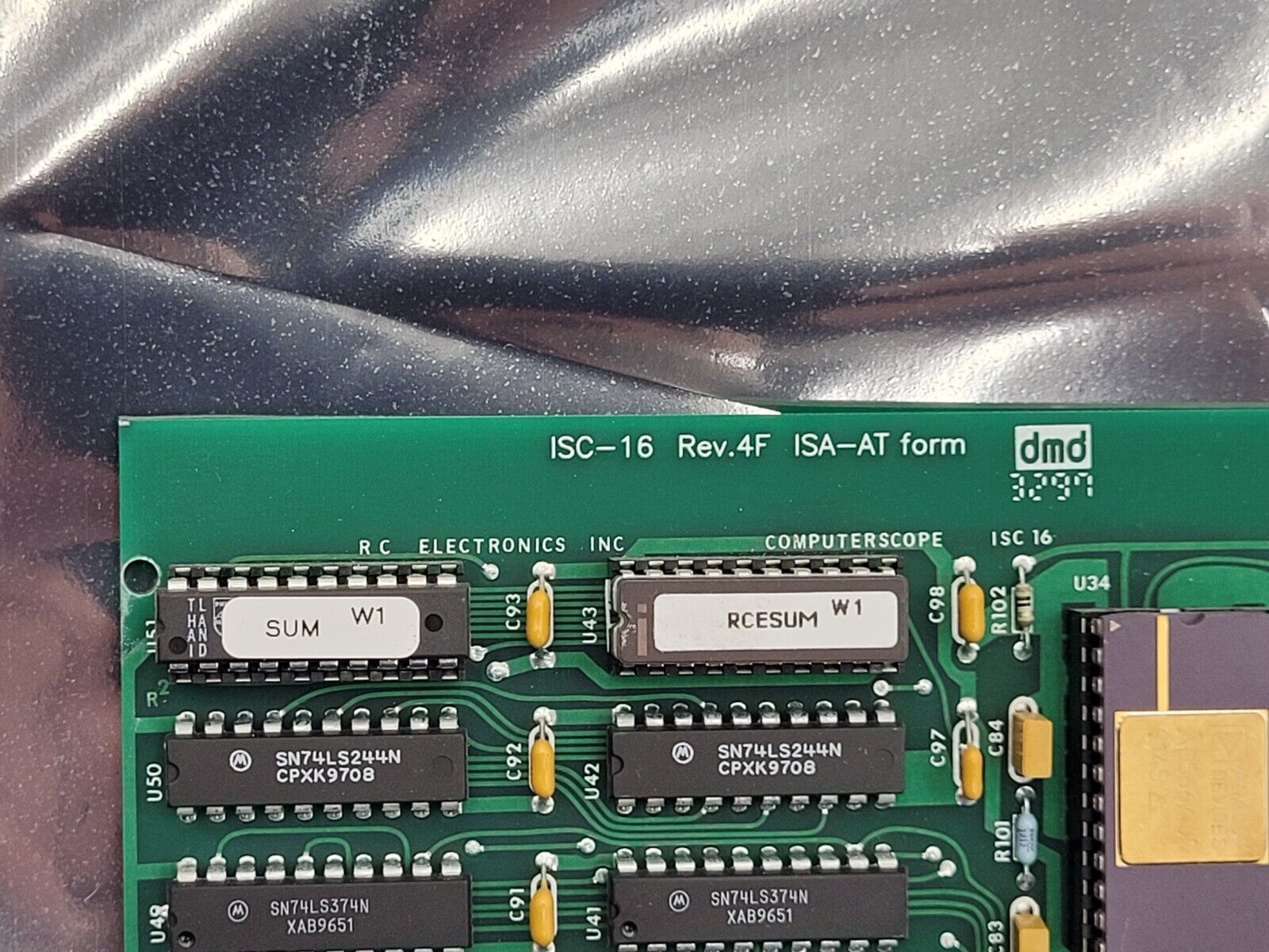 DMD RC Electronics ComputerScope ISC-16 ISA-AT