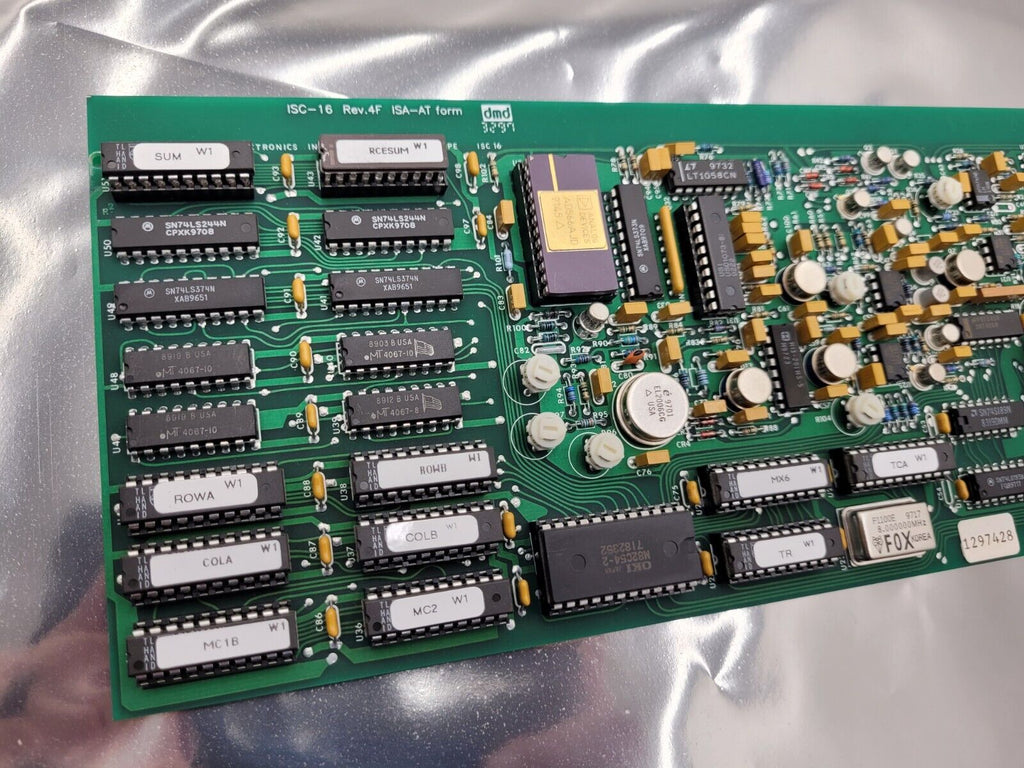 DMD RC Electronics ComputerScope ISC-16 ISA-AT