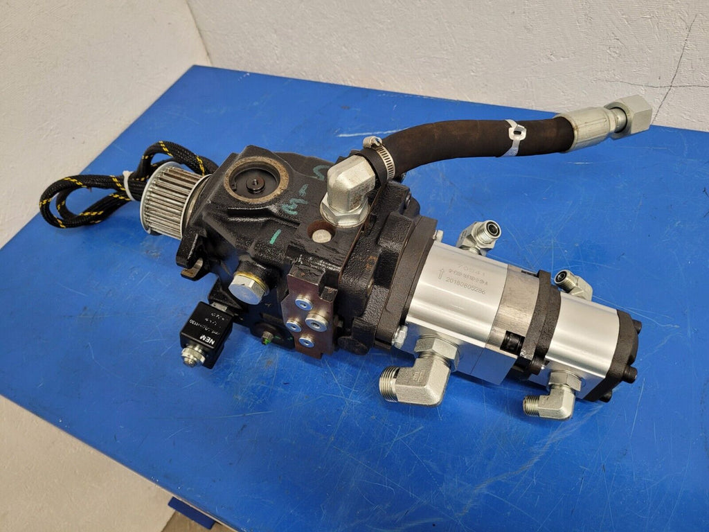 Poclain Hydraulics B47581S 3x Hydraulic Pump Stack CCW Rotation D3