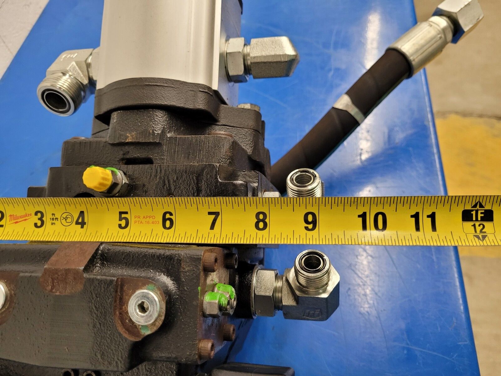 Poclain Hydraulics B47581S 3x Hydraulic Pump Stack CCW Rotation D3