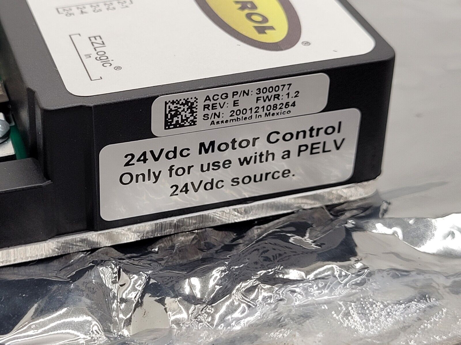 HYTROL UNIDRIVE MOTOR CONTROL 033.0905 0330905 E24 24VDC Motor Control 300077