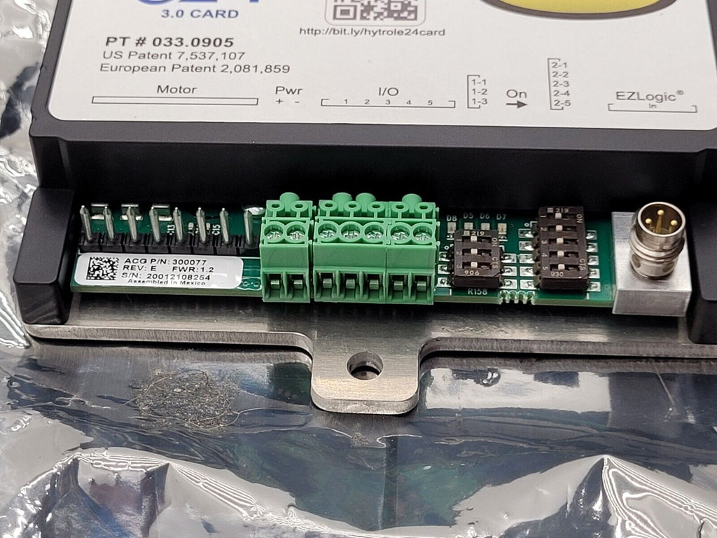 HYTROL UNIDRIVE MOTOR CONTROL 033.0905 0330905 E24 24VDC Motor Control 300077