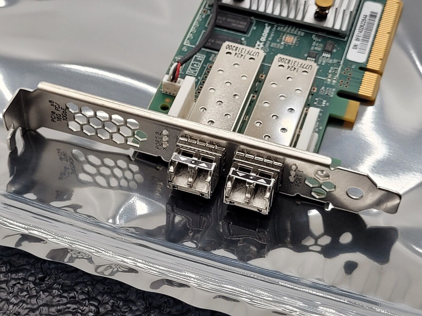 QLE2672 QLOGIC SANBLADE 16GB FC DUAL PORT PCIE HBA HD8310405-02