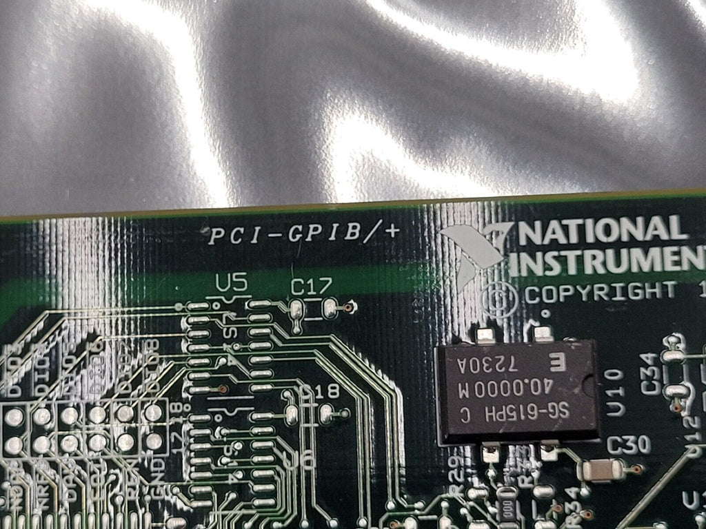 National Instruments PCI-GPIB IEEE 488.2 DAQ Card 183617B-01 PCI-GPIB/+