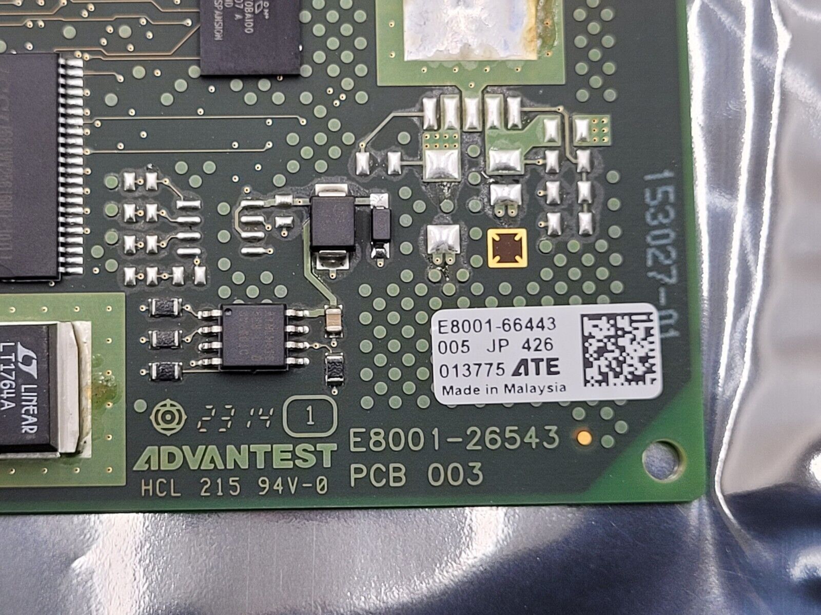 Advantest E8001-66443 FC Fibre Channel 4 Port ATE Card