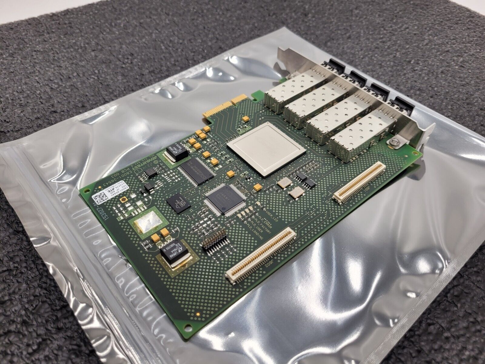 Advantest E8001-66443 FC Fibre Channel 4 Port ATE Card