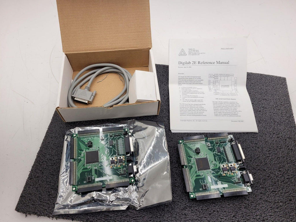 Lot of 2x Xilinx Digilab 2E Development Board Spartan ARM