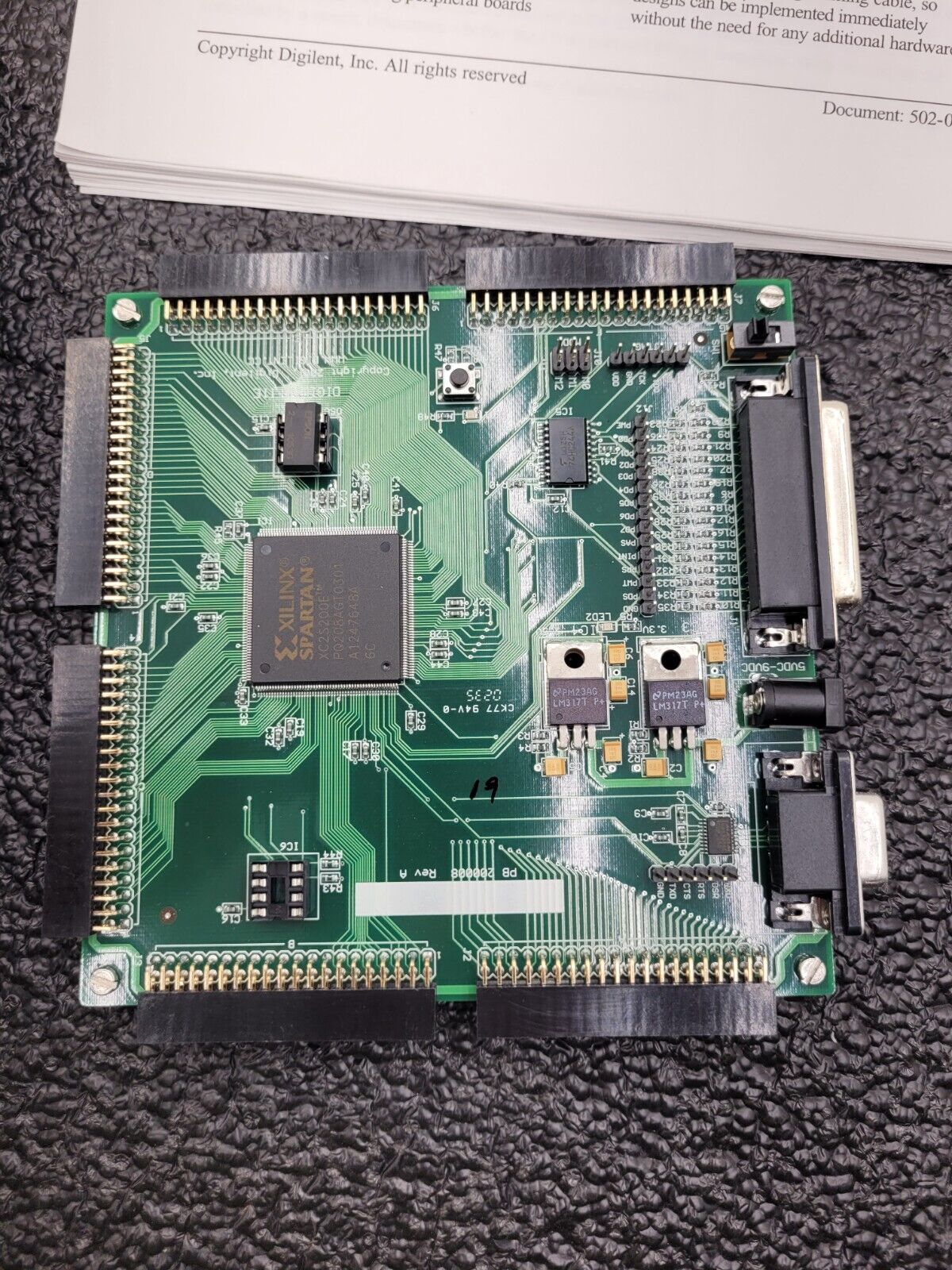 Lot of 2x Xilinx Digilab 2E Development Board Spartan ARM