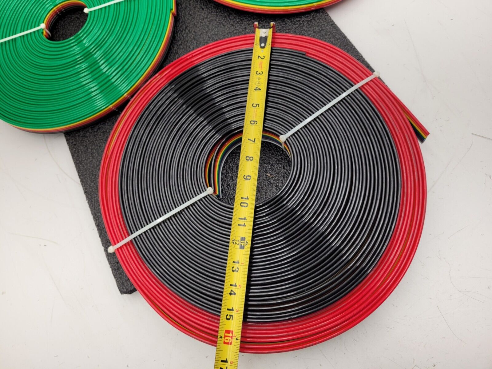 Lot of 3x 5WMP 95A Polyurethane Multi-Colored Ribbon Tubing (MCR) 5/32 x 3/32