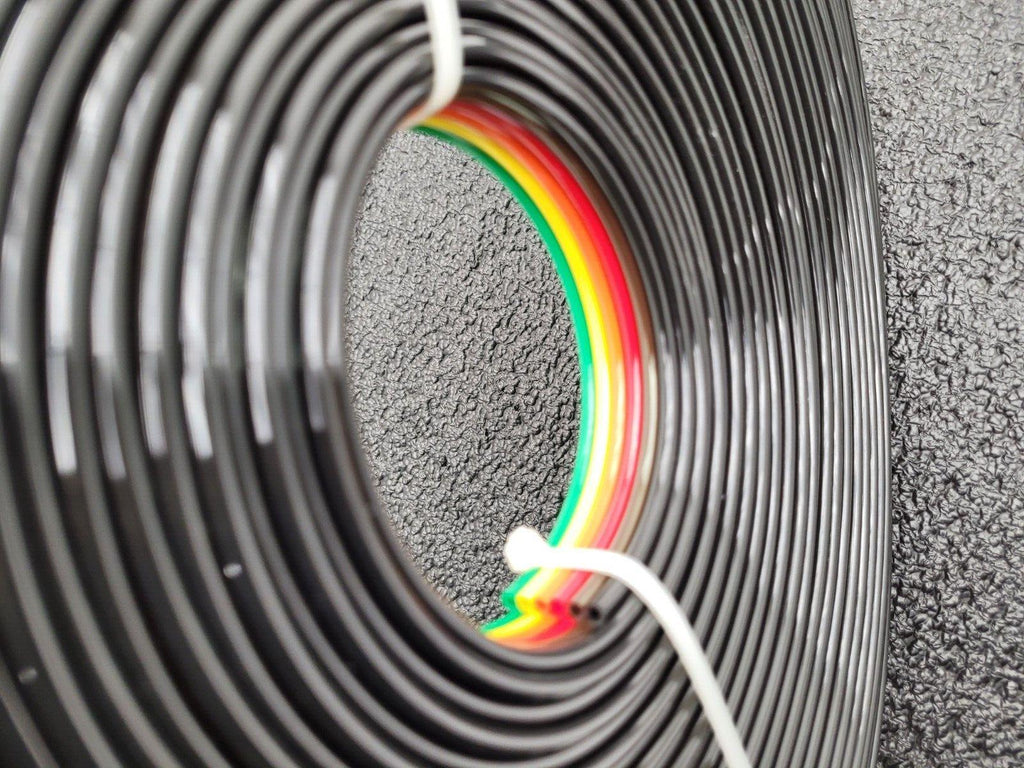 5WMP 95A Polyurethane Multi-Colored Ribbon Tubing (MCR) 5/32 x 3/32 6x Tubes