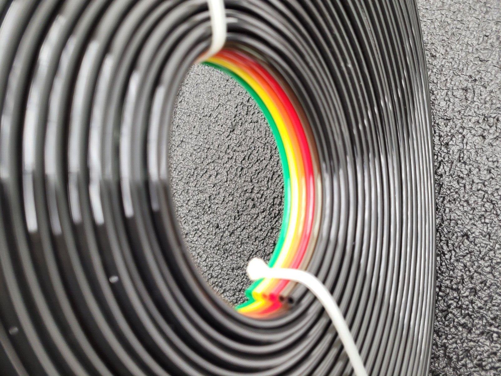 5WMP 95A Polyurethane Multi-Colored Ribbon Tubing (MCR) 5/32 x 3/32 6x Tubes