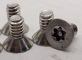 96x Stainless Steel T30 TORX Security Countersunk Machine Screw 1/4-20 x 1/4"