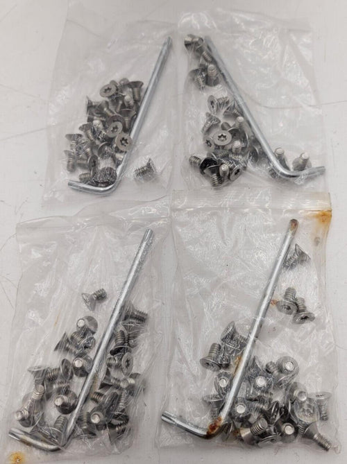 96x Stainless Steel T30 TORX Security Countersunk Machine Screw 1/4-20 x 1/4"
