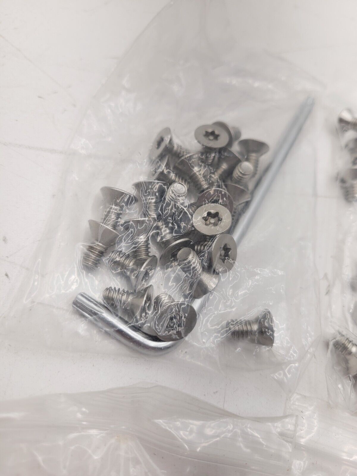 96x Stainless Steel T30 TORX Security Countersunk Machine Screw 1/4-20 x 1/4"
