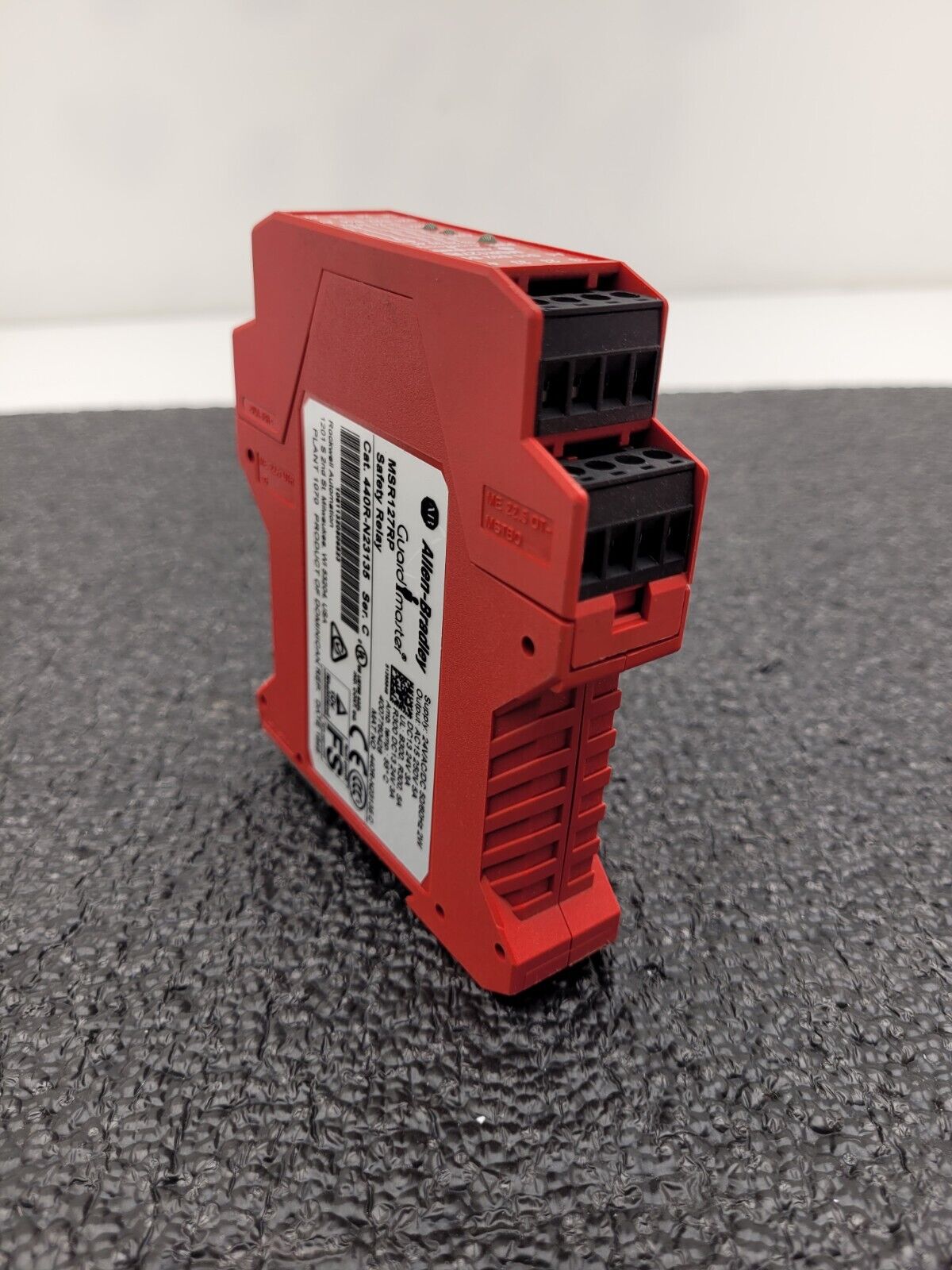 Allen-Bradley MSR127RP Guardmaster 440R-N23135 Safety Relay SER C