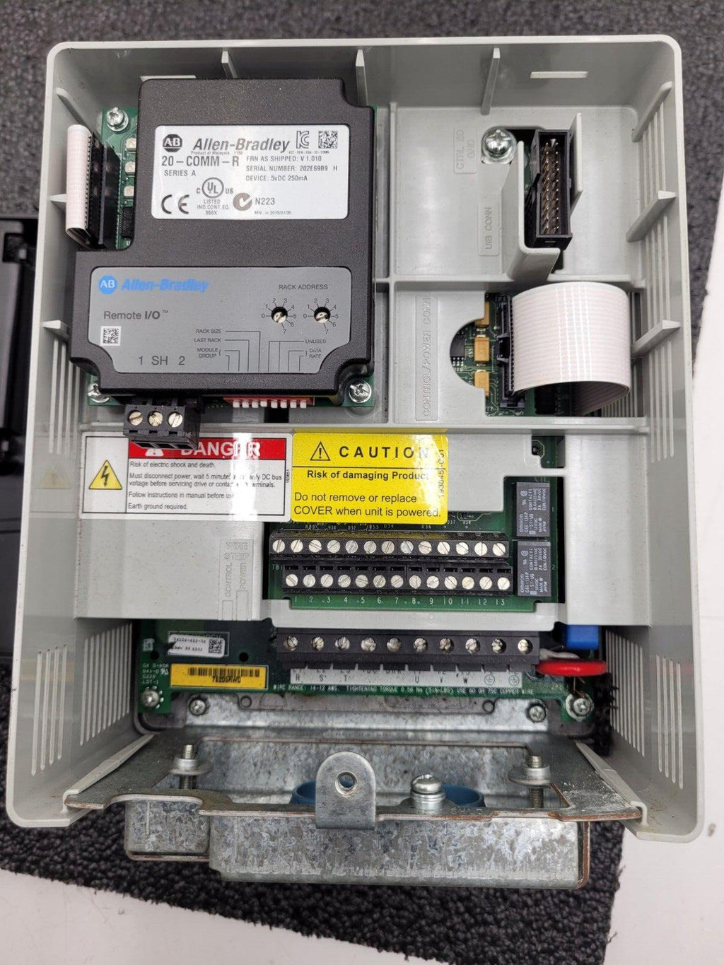 Allen Bradley 20AD5P0A3AYNNRNN /A PowerFlex 70 480V 3HP AC VFD Motor Drive