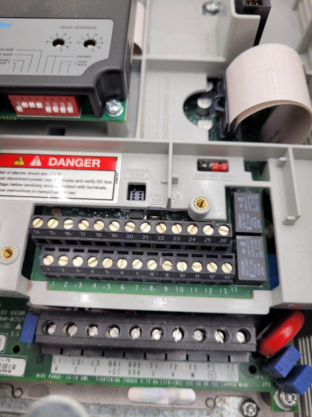 Allen Bradley 20AD8P0A0AYNNNC0 /A PowerFlex 70 480V 5HP AC VFD Motor Drive "B"