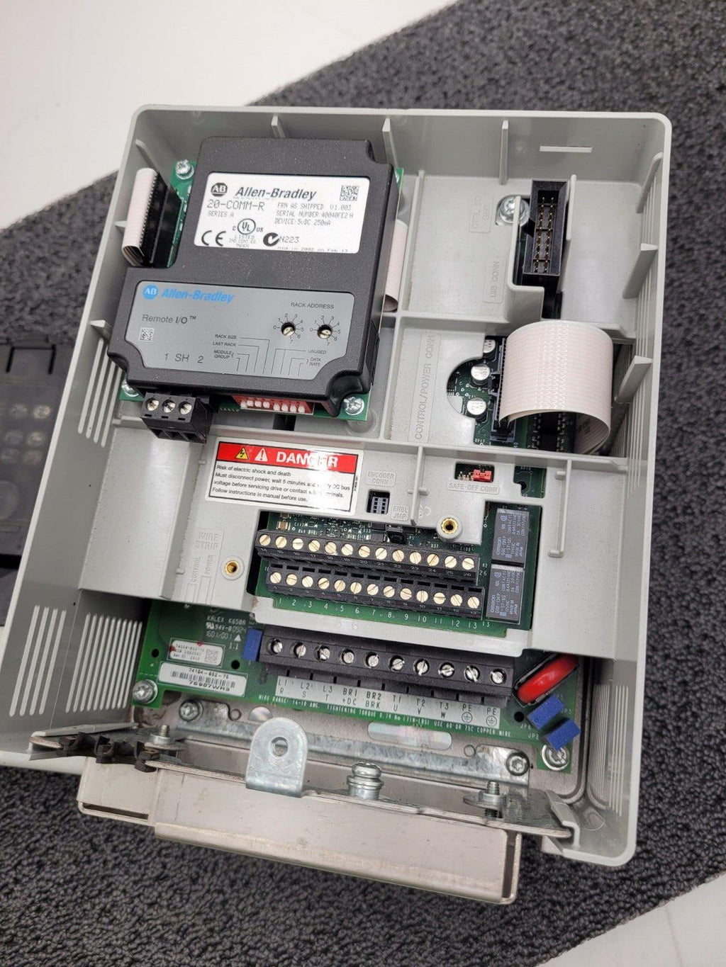 Allen Bradley 20AD8P0A0AYNNNC0 /A PowerFlex 70 480V 5HP AC VFD Motor Drive "B"