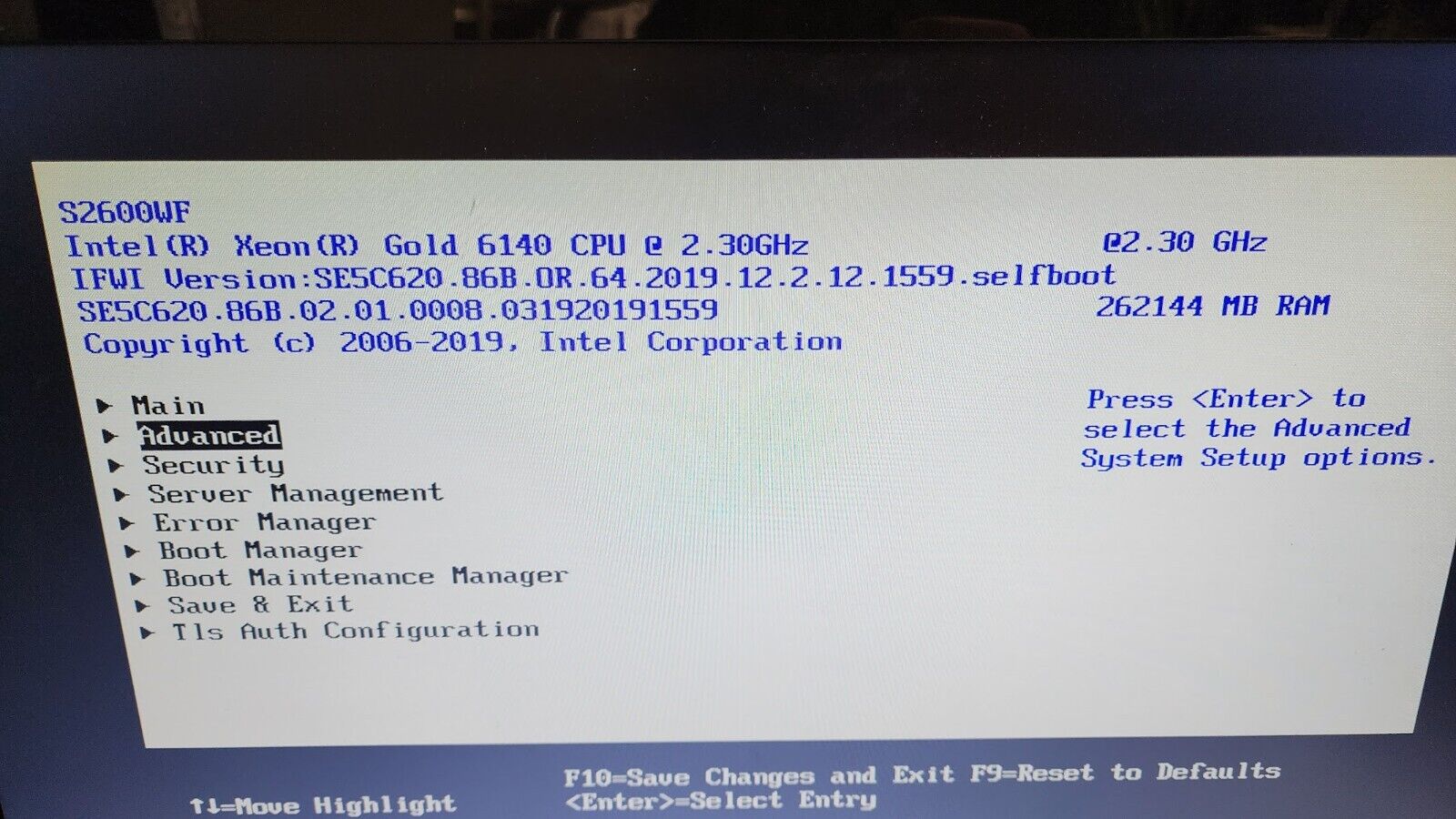 Intel S2600WF 1U 4-Bay LFF Workstation Server 2X Xeon Gold 6140 256GB Ram