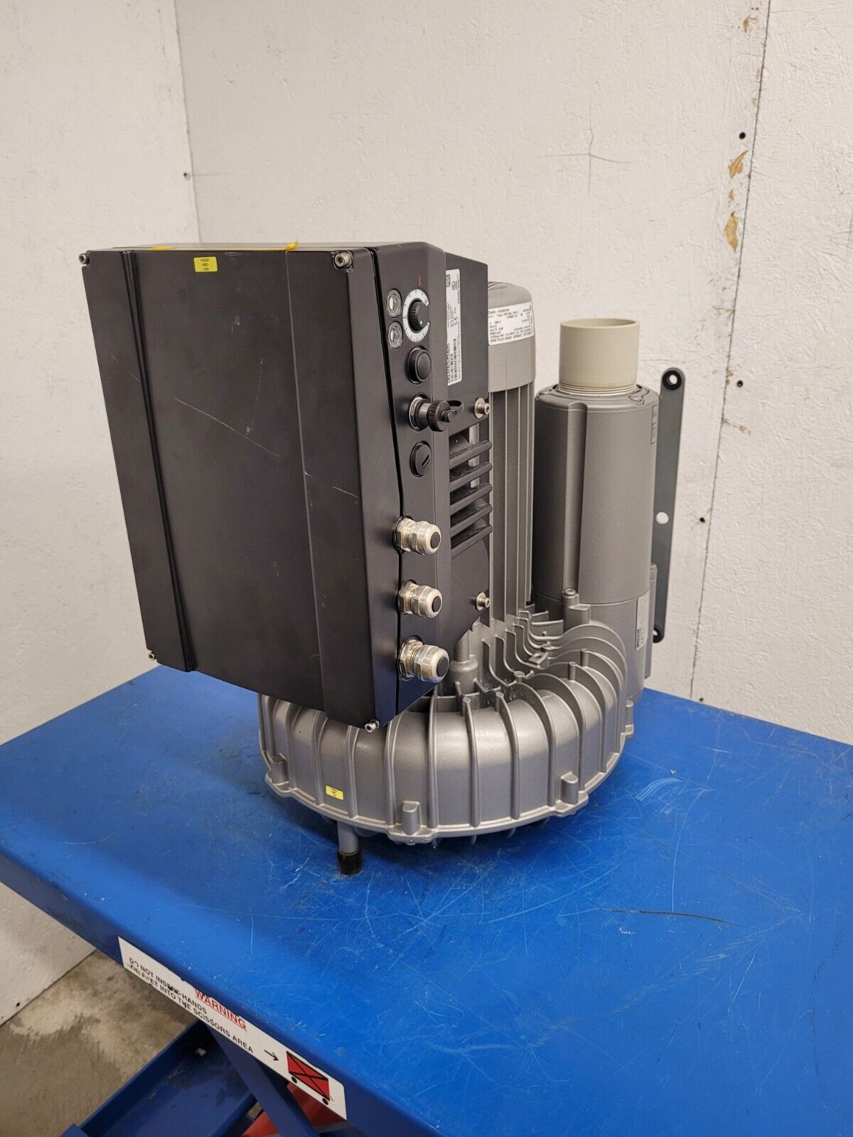 Becker SV 300/1 Regenerative Blower Vacuum Pump 10HP INV-MC4-7.50 Inverter Drive